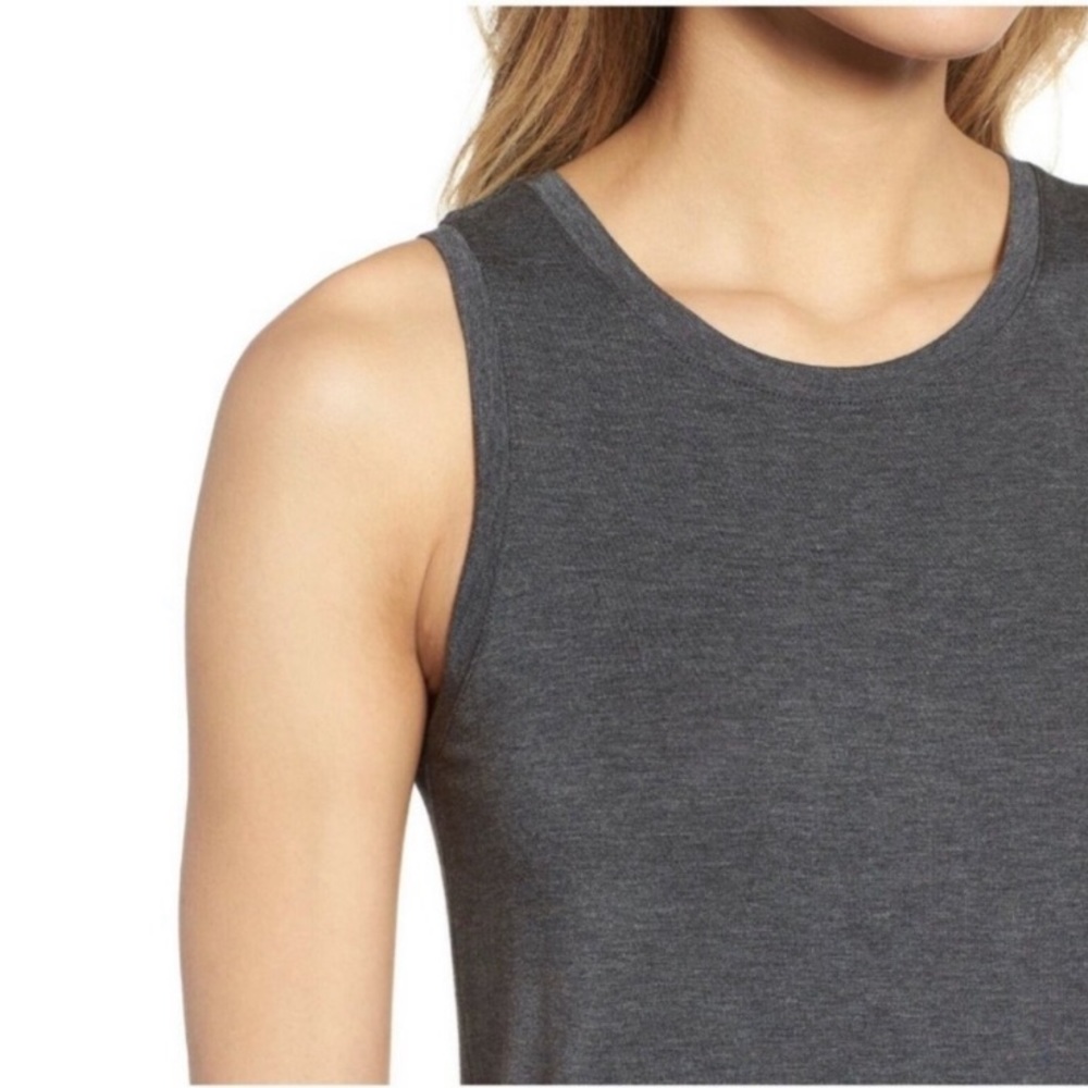 Halogen Gray Tank Top Size Small - Picture 3 of 5